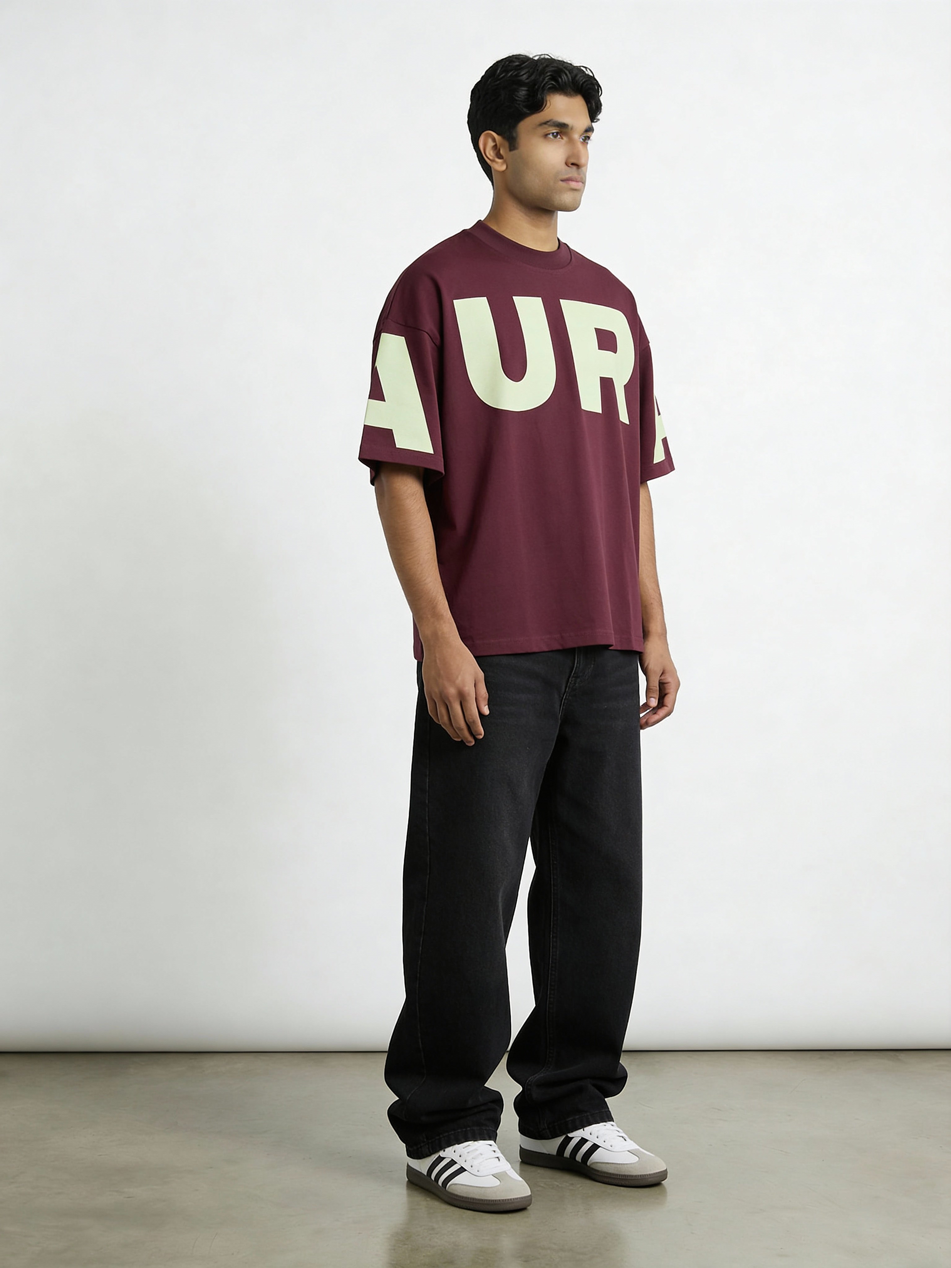 “A-to-A” Maroon Graphic Tee