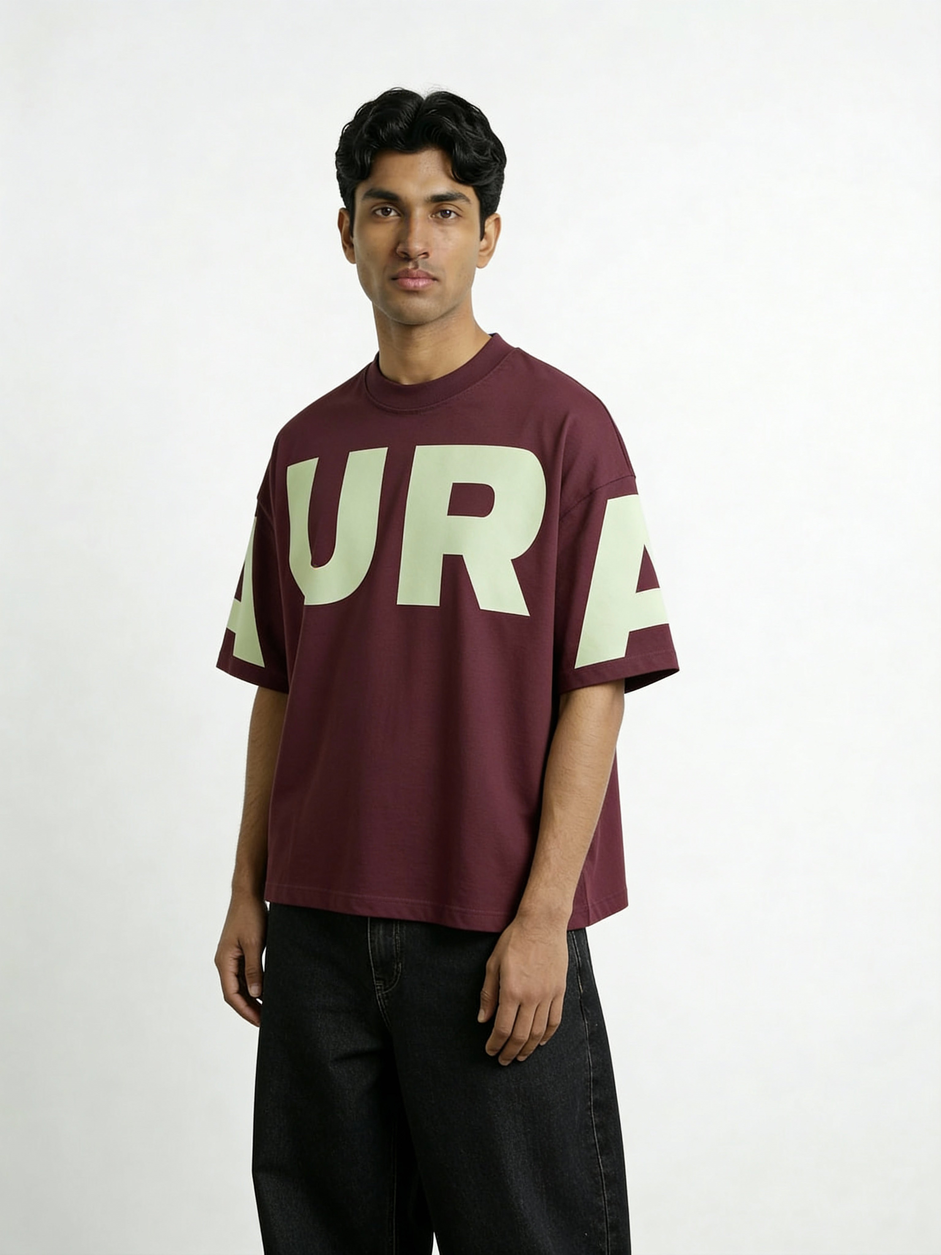 “A-to-A” Maroon Graphic Tee