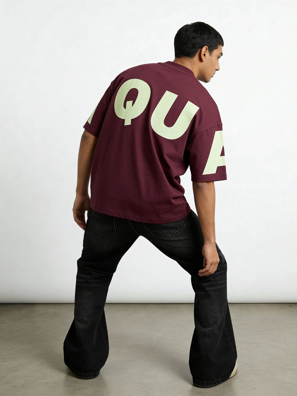 “A-to-A” Maroon Graphic Tee