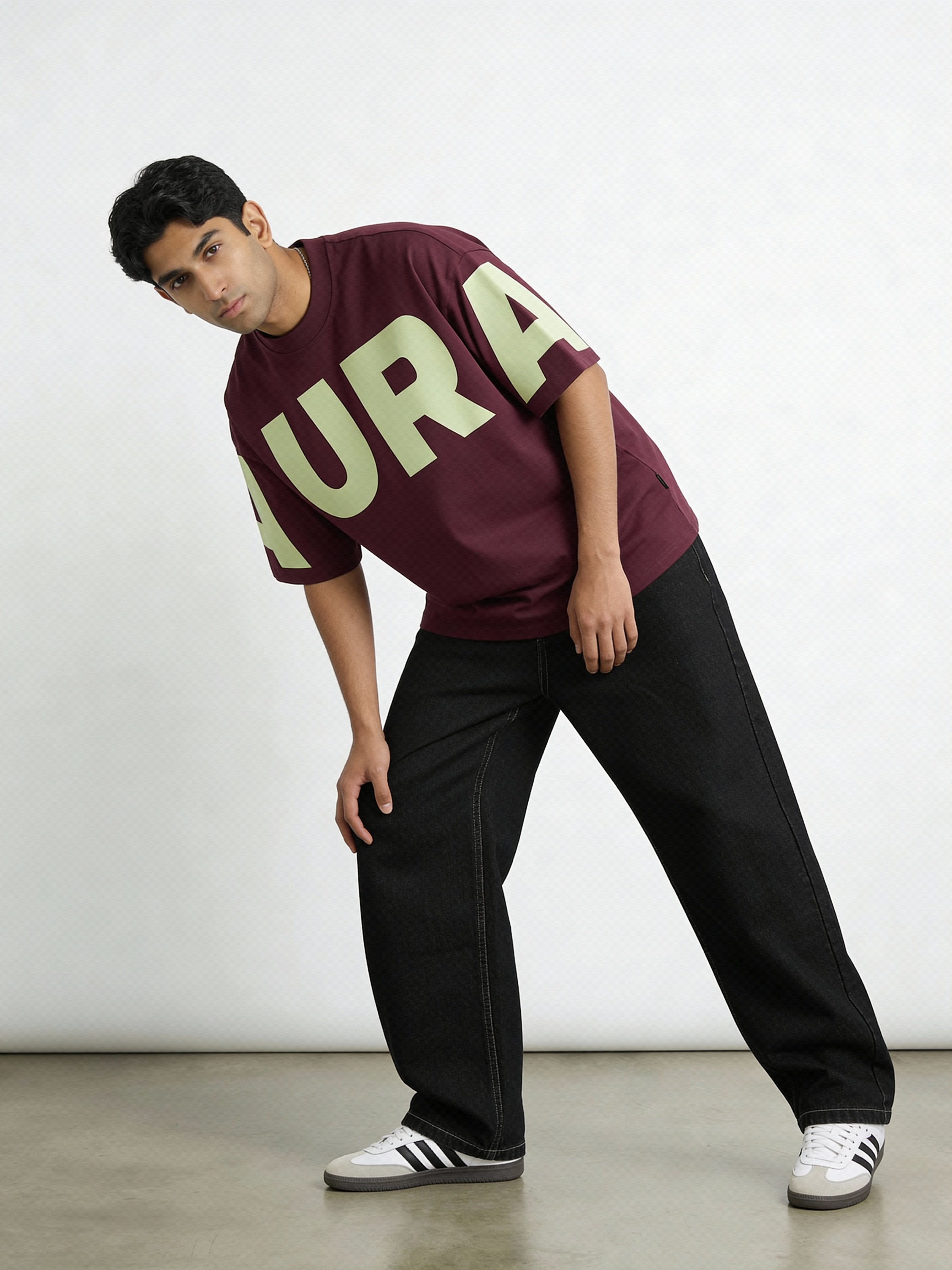 “A-to-A” Maroon Graphic Tee